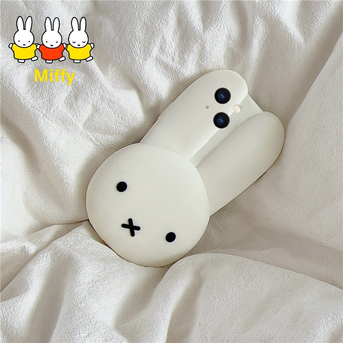 Phone Accessories Images - Miffy lapin blanc Silicone coque de