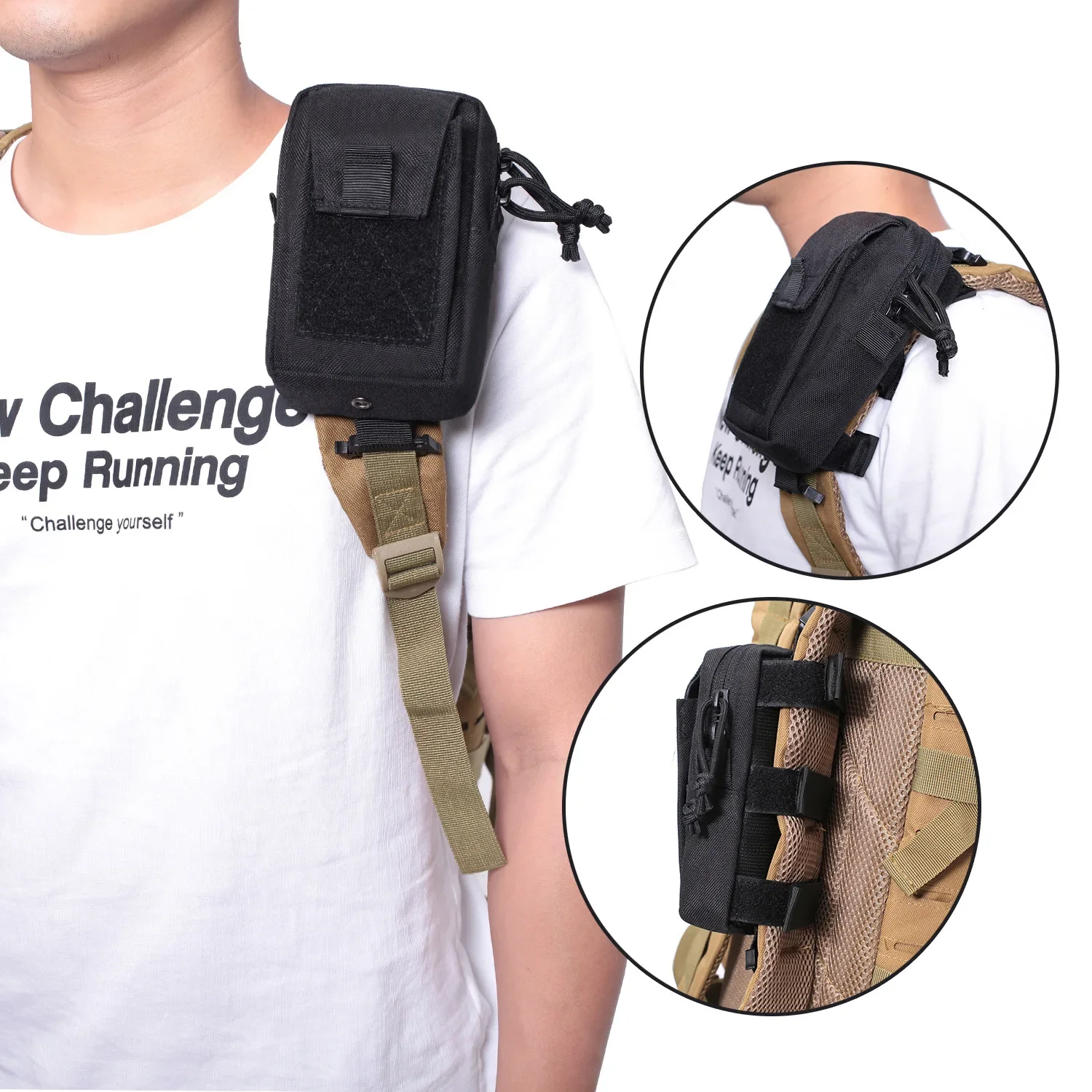 Sacoche de ceinture Molle pour - Phone Accessories For Running avis et prix