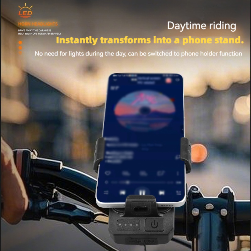 Feu avant de vélo avec klaxon  - Phone Zone Accessories & Repair avis et prix