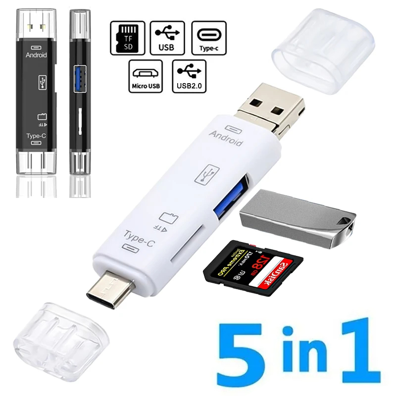 5 en 1 multifonction Usb 2.0 T - Phone Accessories Types avis et prix