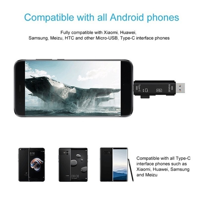 5 en 1 multifonction Usb 2.0 T - Phone Accessories Types avis et prix