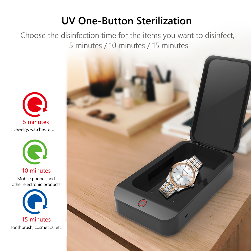 Boîte de nettoyage UV Portable - Phone Sanitizer Uv avis et prix