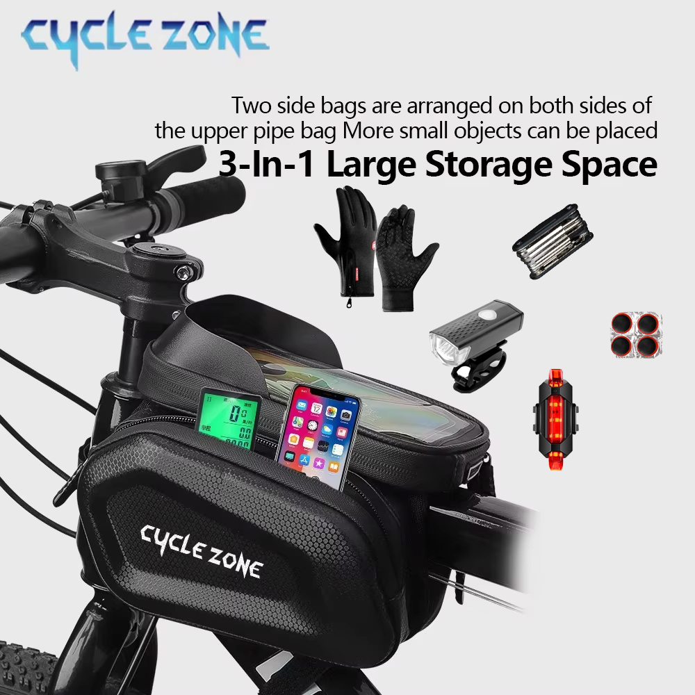 Sac de cadre de vélo grande ca - Phone Zone Accessories & Repair avis et prix